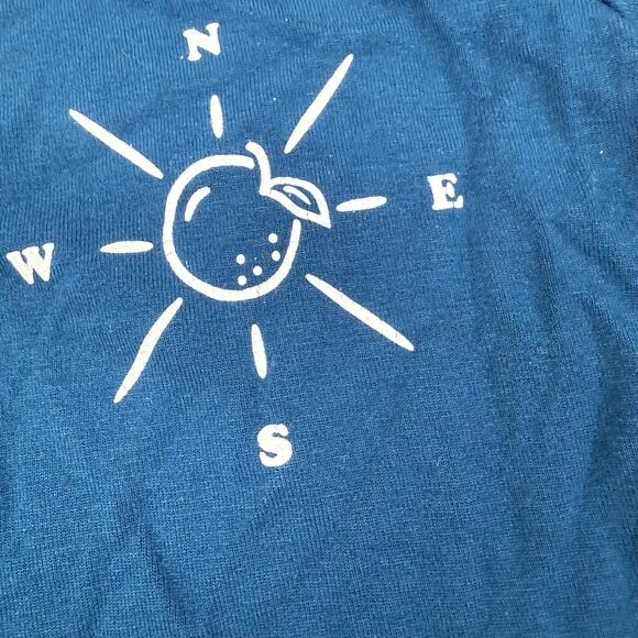 Omi Jo by Well Dressed Wolf Blue Compass Tee - Picture 3 of 5